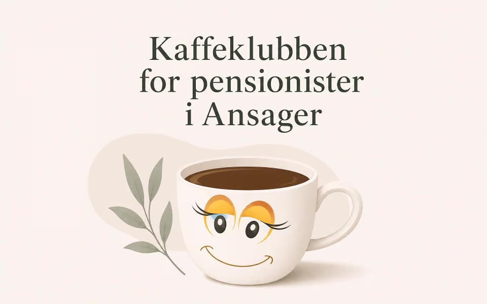 Kaffeklubben for pensionister i Ansager