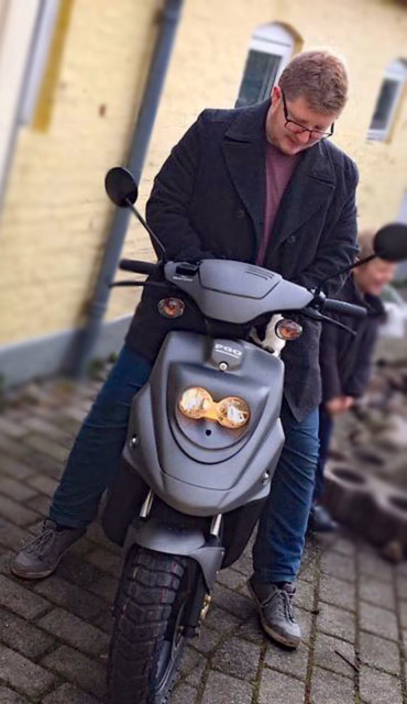 Scooter stjålet