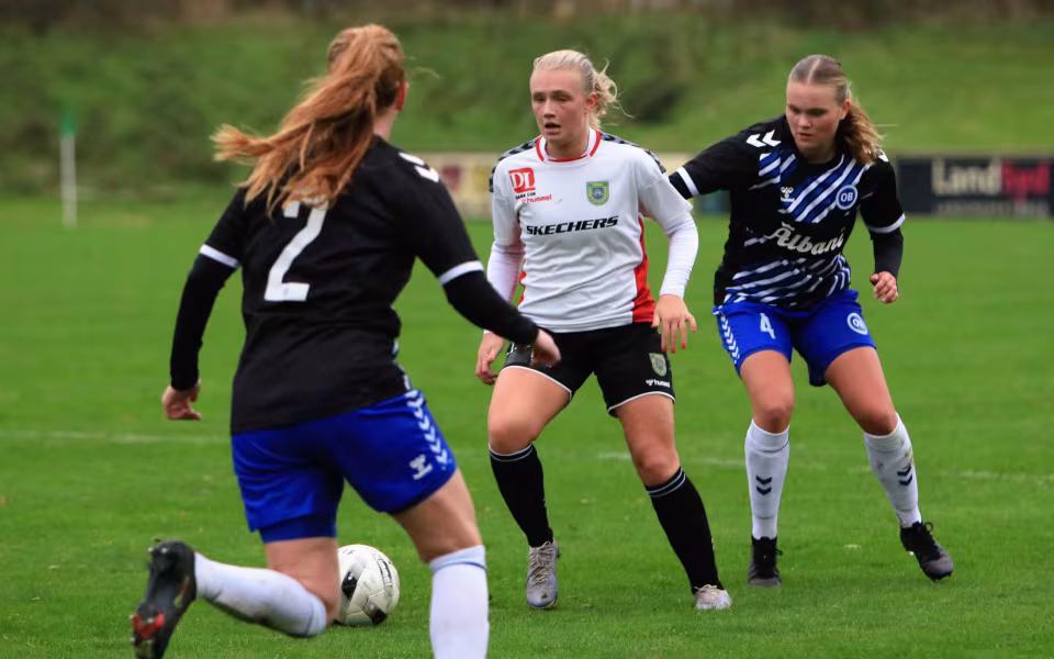 Varde IF Kvinder henter vigtigt point mod topholdet Odense Q