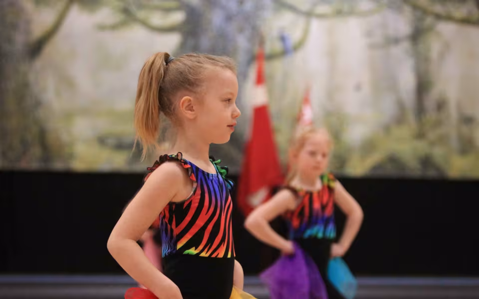 Forårsstemning i Outrup med GUB Gymnastik