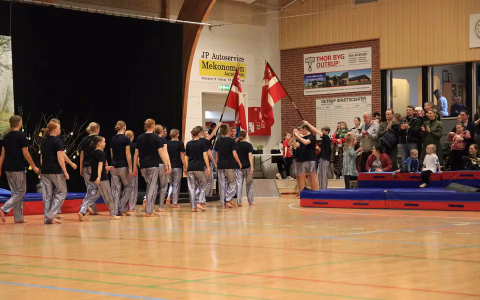 Forårsstemning i Outrup med GUB Gymnastik