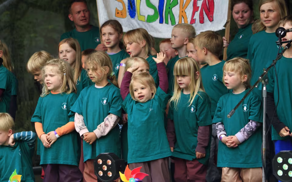 Børnemusik festival i Outrup strålende succes