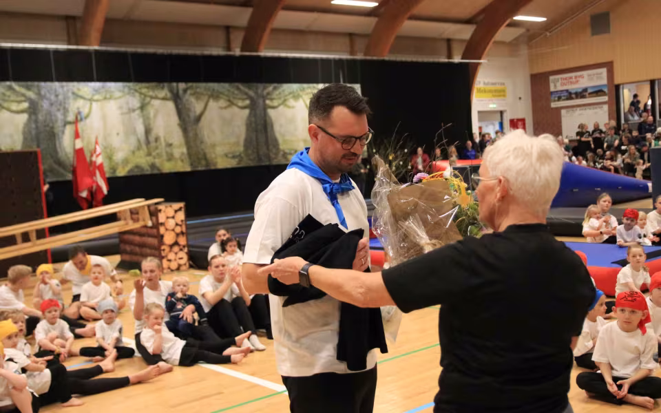 Forårsstemning i Outrup med GUB Gymnastik