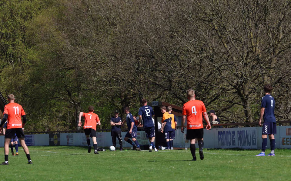 HTS fodbold serie 3 herre tabte 0 -1 til Alslev på Tistrup Stadion.