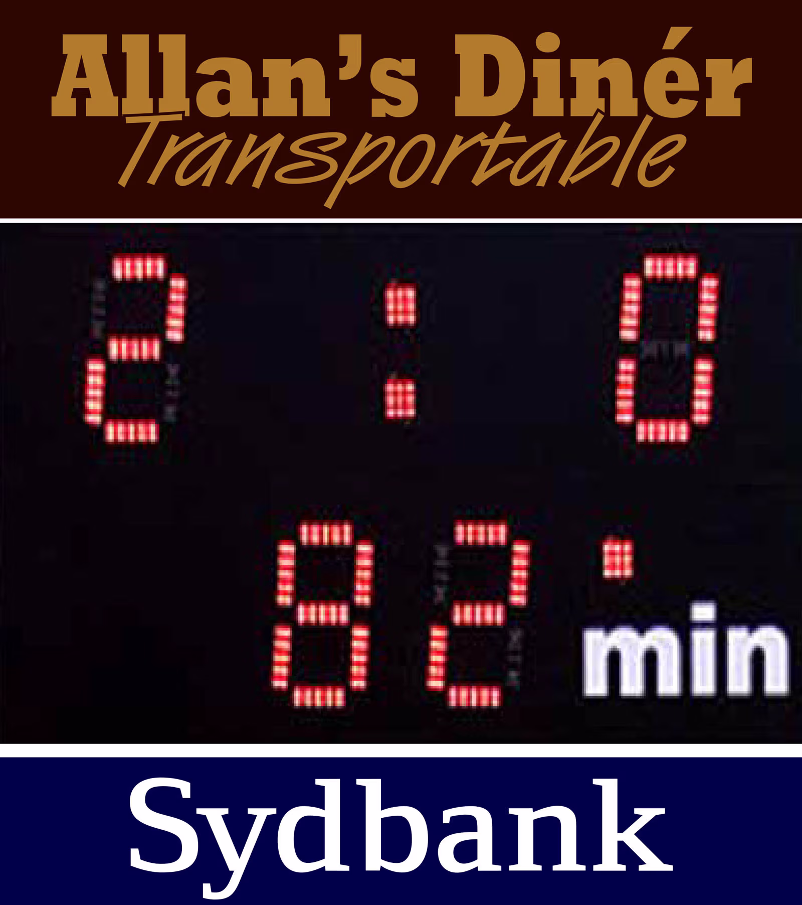 Allan´s Dinér har sponsoreret den nye måltavle til Ansager stadion