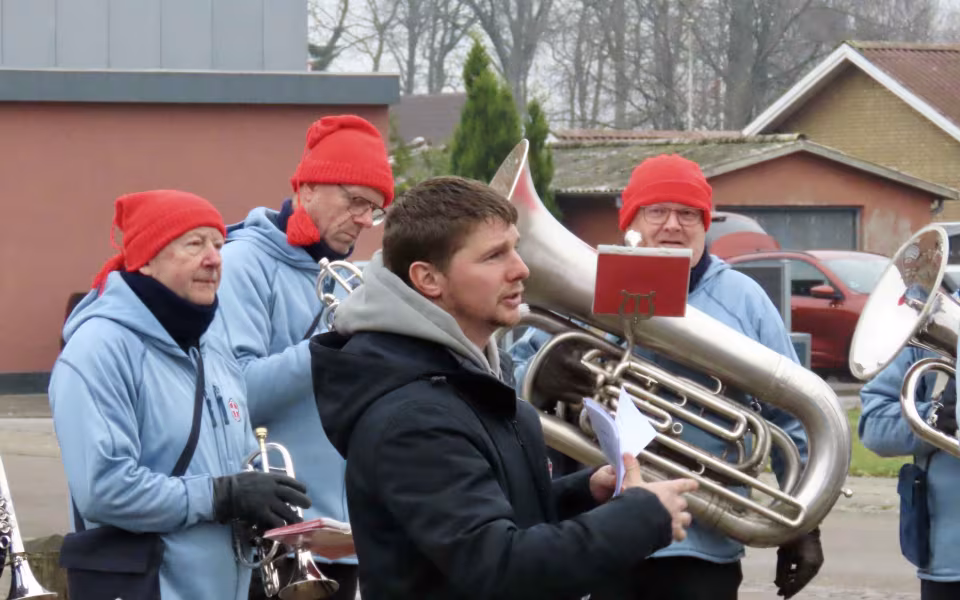 Julemanden kom