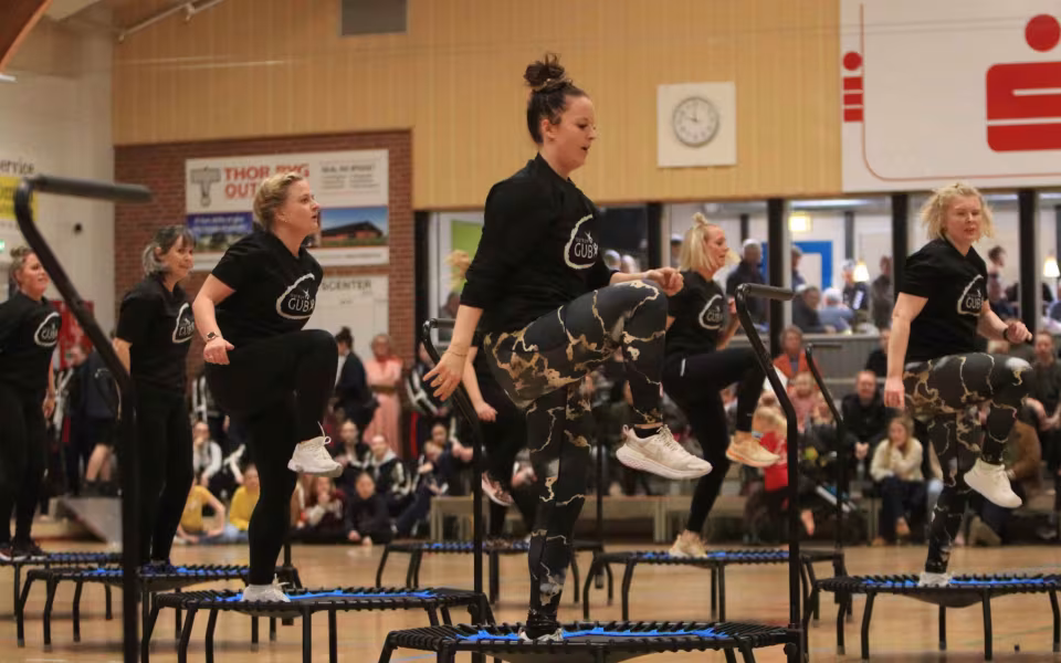 Forårsstemning i Outrup med GUB Gymnastik
