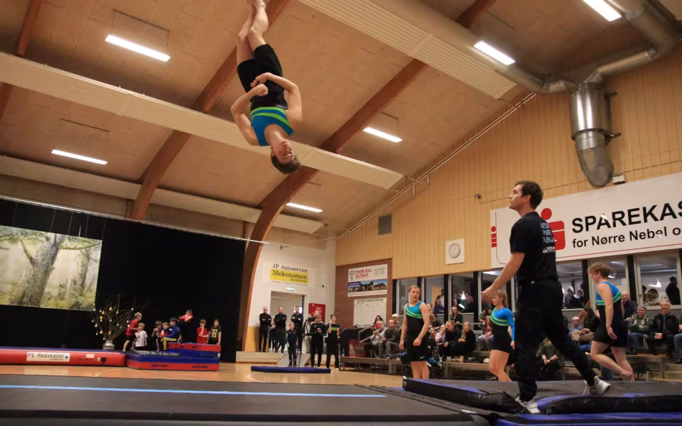 Forårsstemning i Outrup med GUB Gymnastik