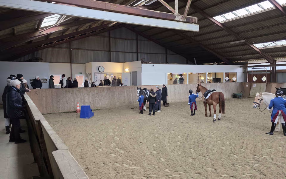 Ølgod & Omegns Rideklub fejrede 50-års jubilæum med taler, opvisning og fællesskab.
