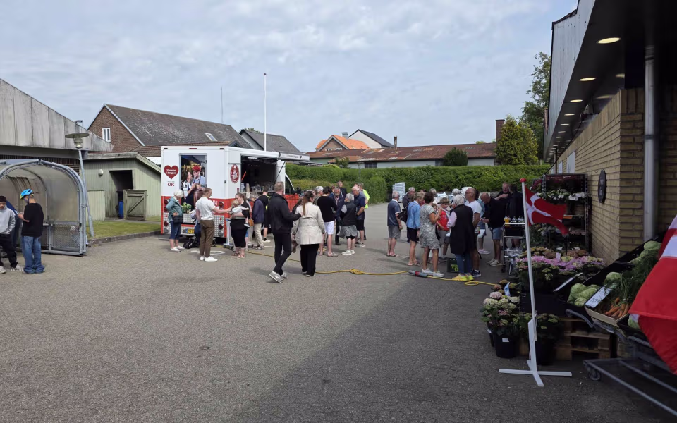 Kæmpe åbningsfest i Brugsen Tistrup i dag efter ombygning