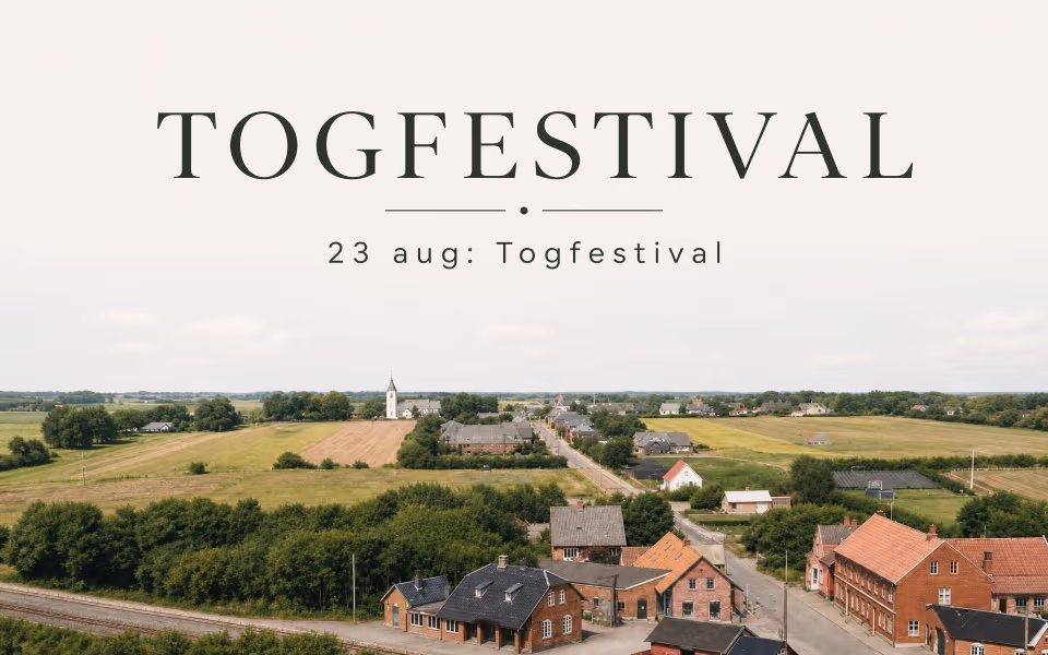 23 aug: Togfestival