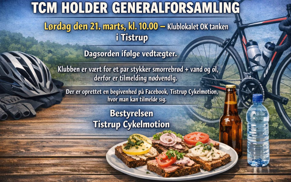 Tistrup Cykelmotion holder generalforsamling