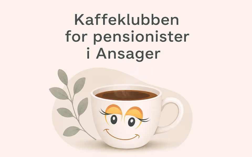 Kaffeklubben for pensionister i Ansager