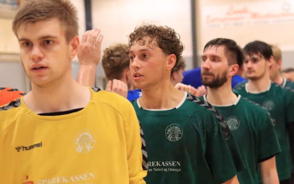 Begge Blåbjerg Hold Led Nederlag
