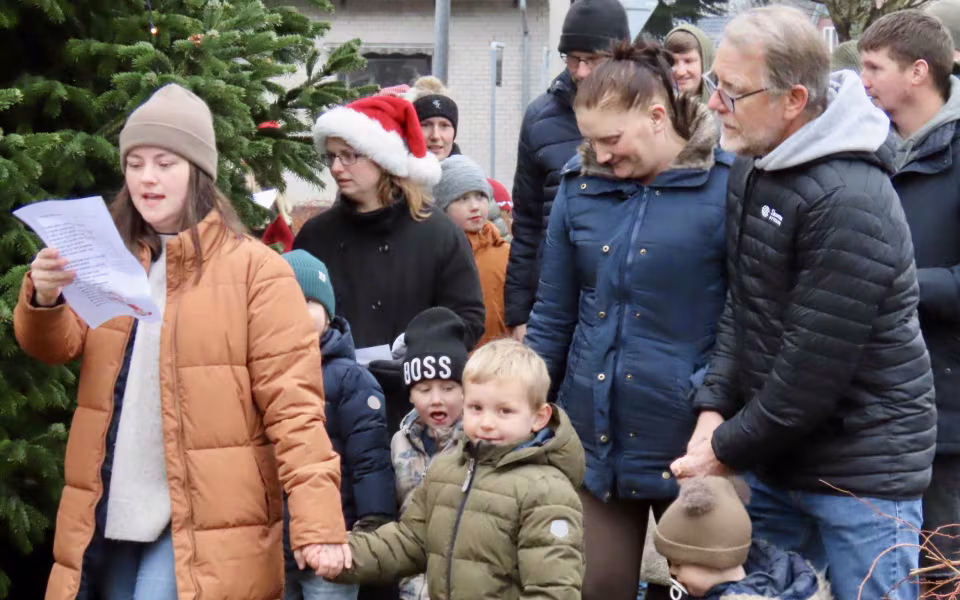 Julemanden kom