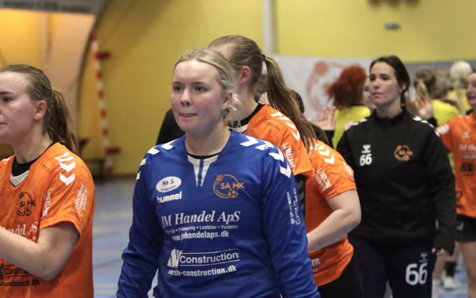 SA HK Kvindehold Triumpherede Hjemme