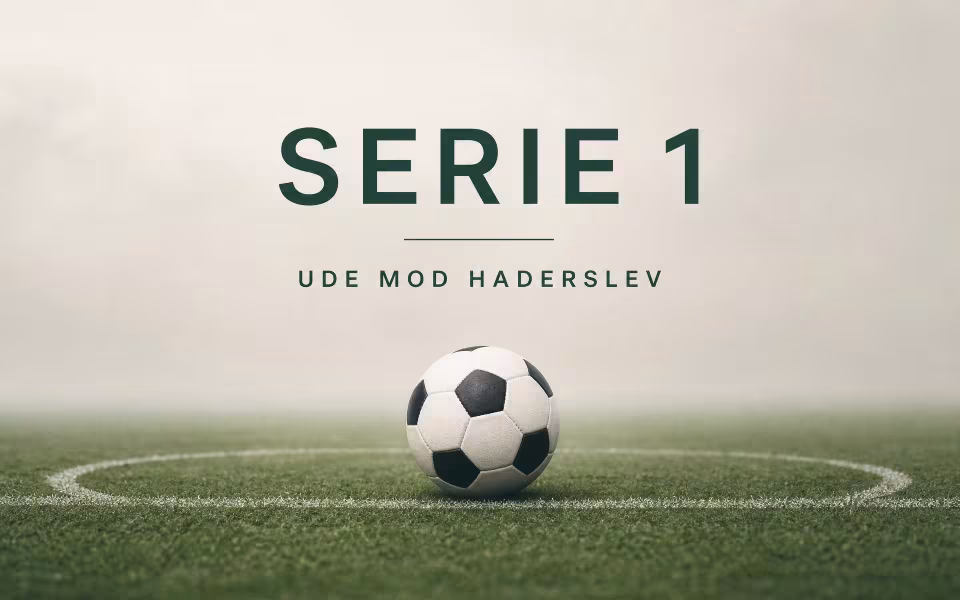 Serie 1 ude mod Haderslev