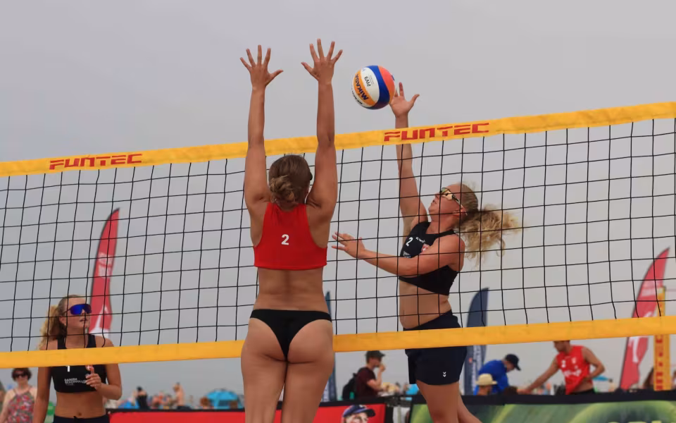 Semifinaler i beachvolley ved Henne