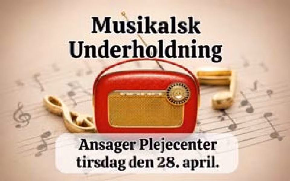 Troels synger Kandis på plejecentret