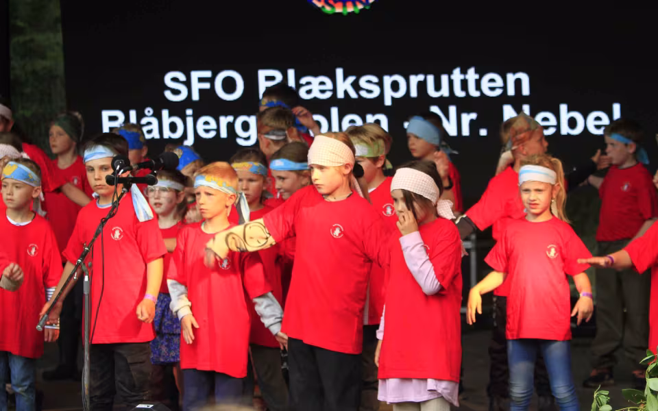 Børnemusik festival i Outrup strålende succes