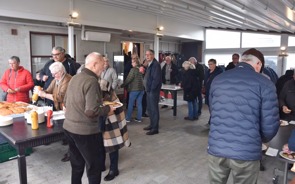 Der var stor fest hos Grossisten