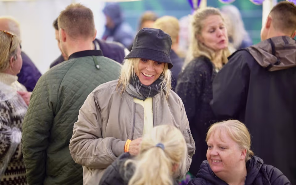 Outrup festede igennem i går