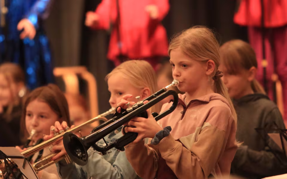 Børn oplever musikken i Varde