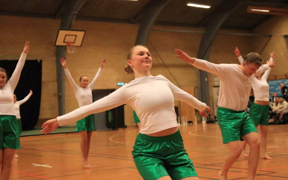DGI opvisningsweekend  i gang