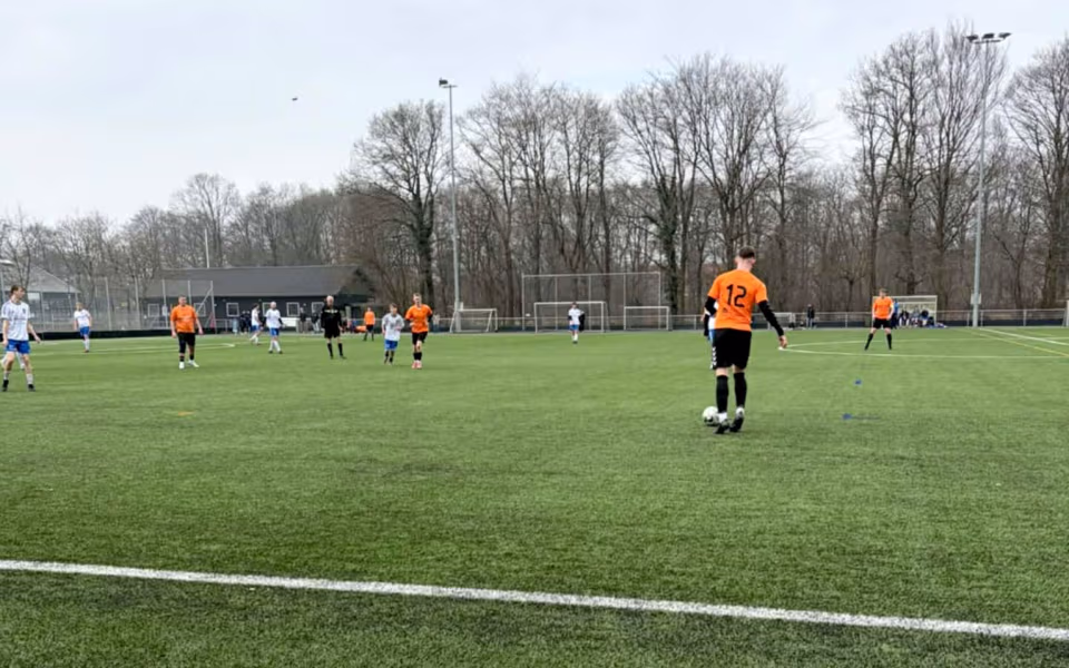 Fra træningslejr i Tønder for Helle FC Senior