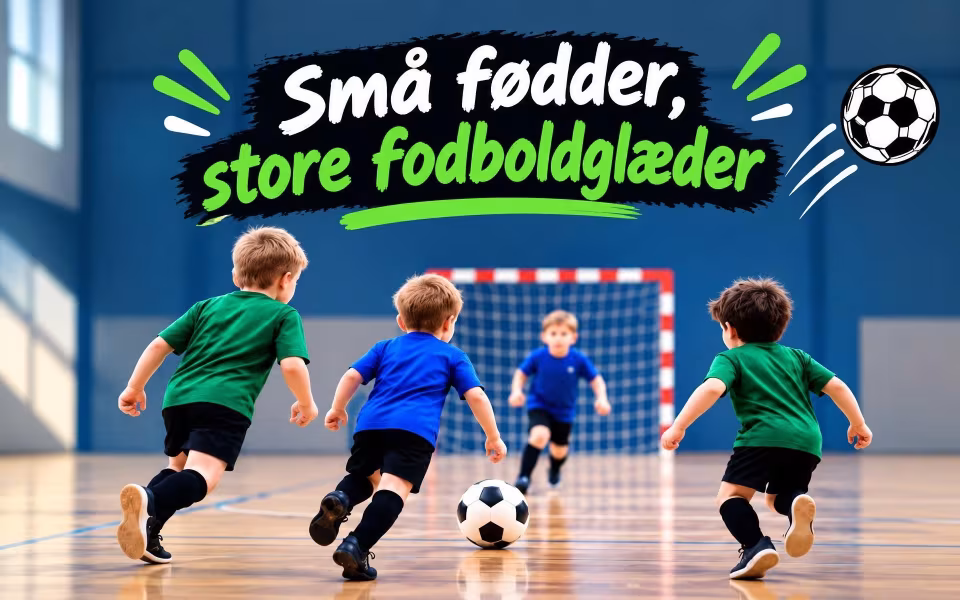 Små fødder, store fodboldglæder
