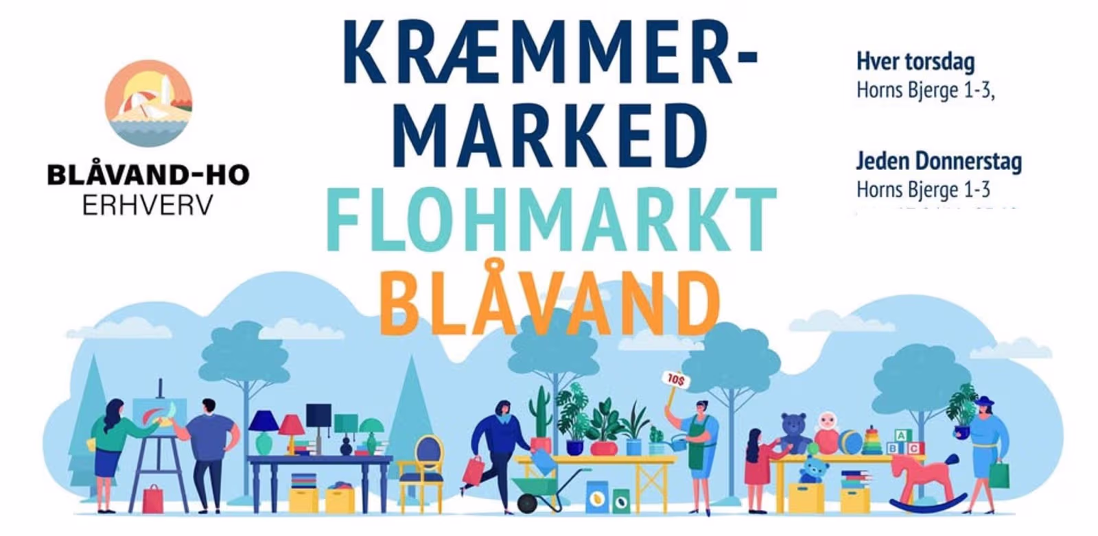 Loppejagt og sommermusik i Blåvand