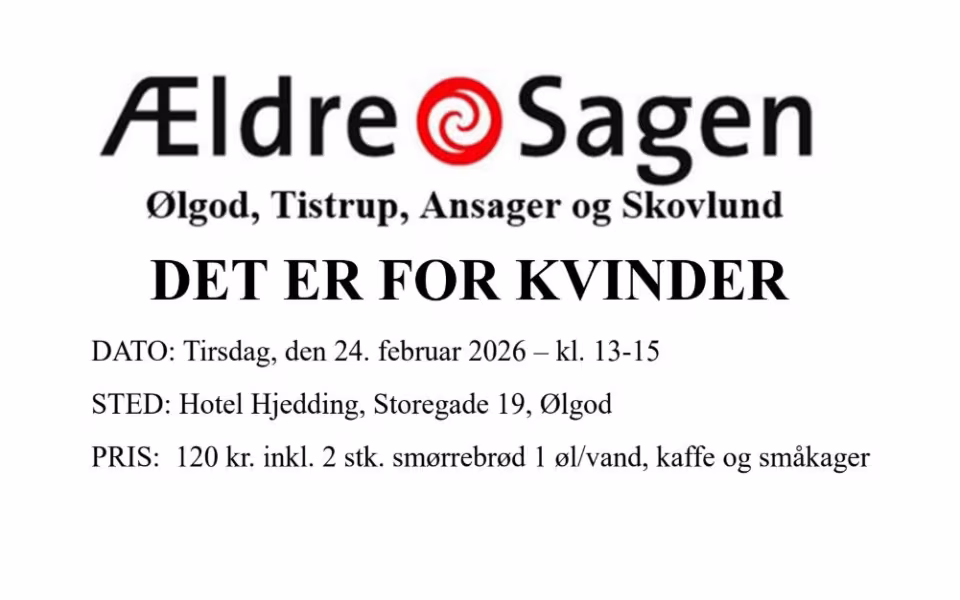 DET ER FOR KVINDER