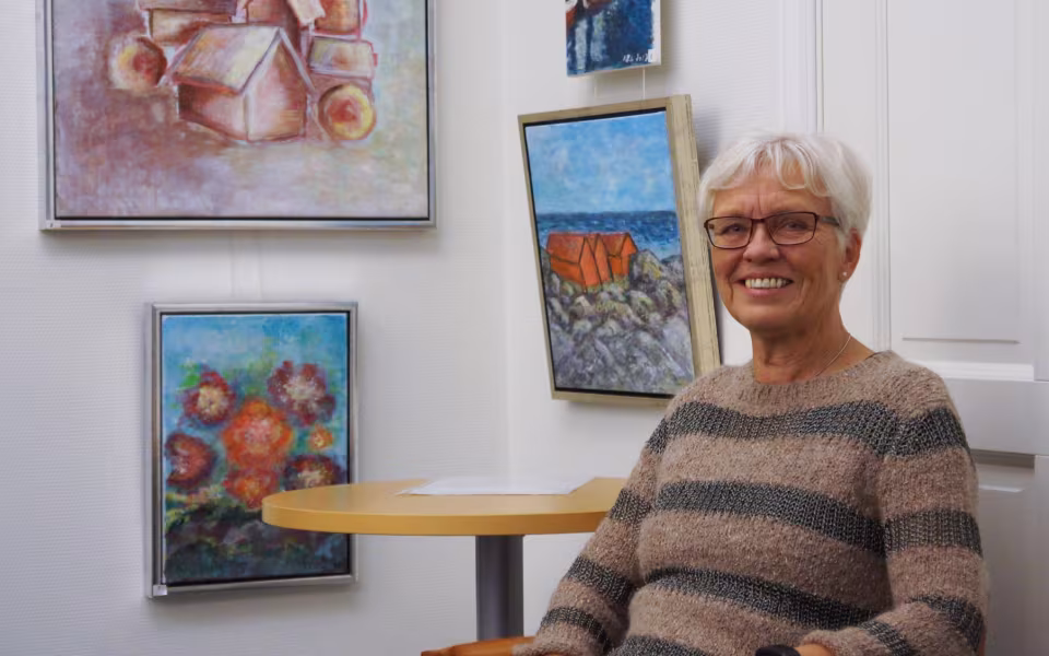 Lis Laursen, Inger Zeuthen Løkkegaard og Inger Dahl Nielsen tre af de fem udstillere i Det Kreative Hus