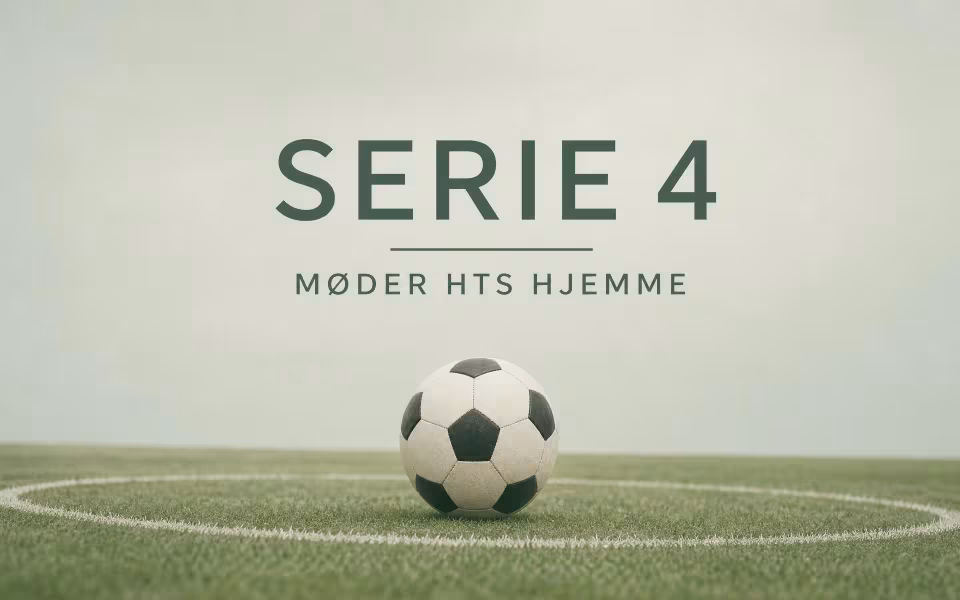 Serie 4 møder HTS Hjemme