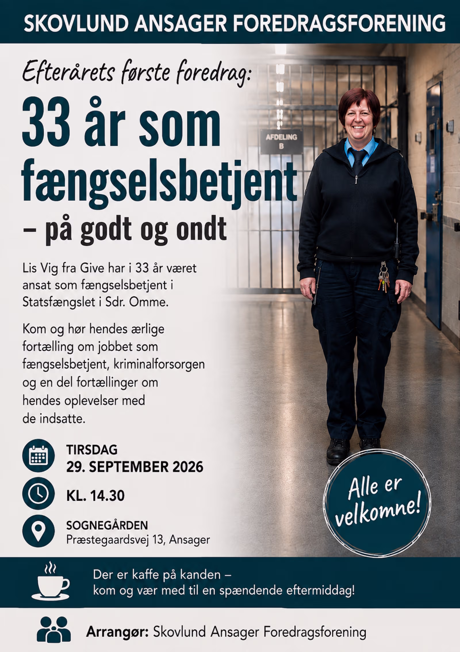 33 år som fængselsbetjent