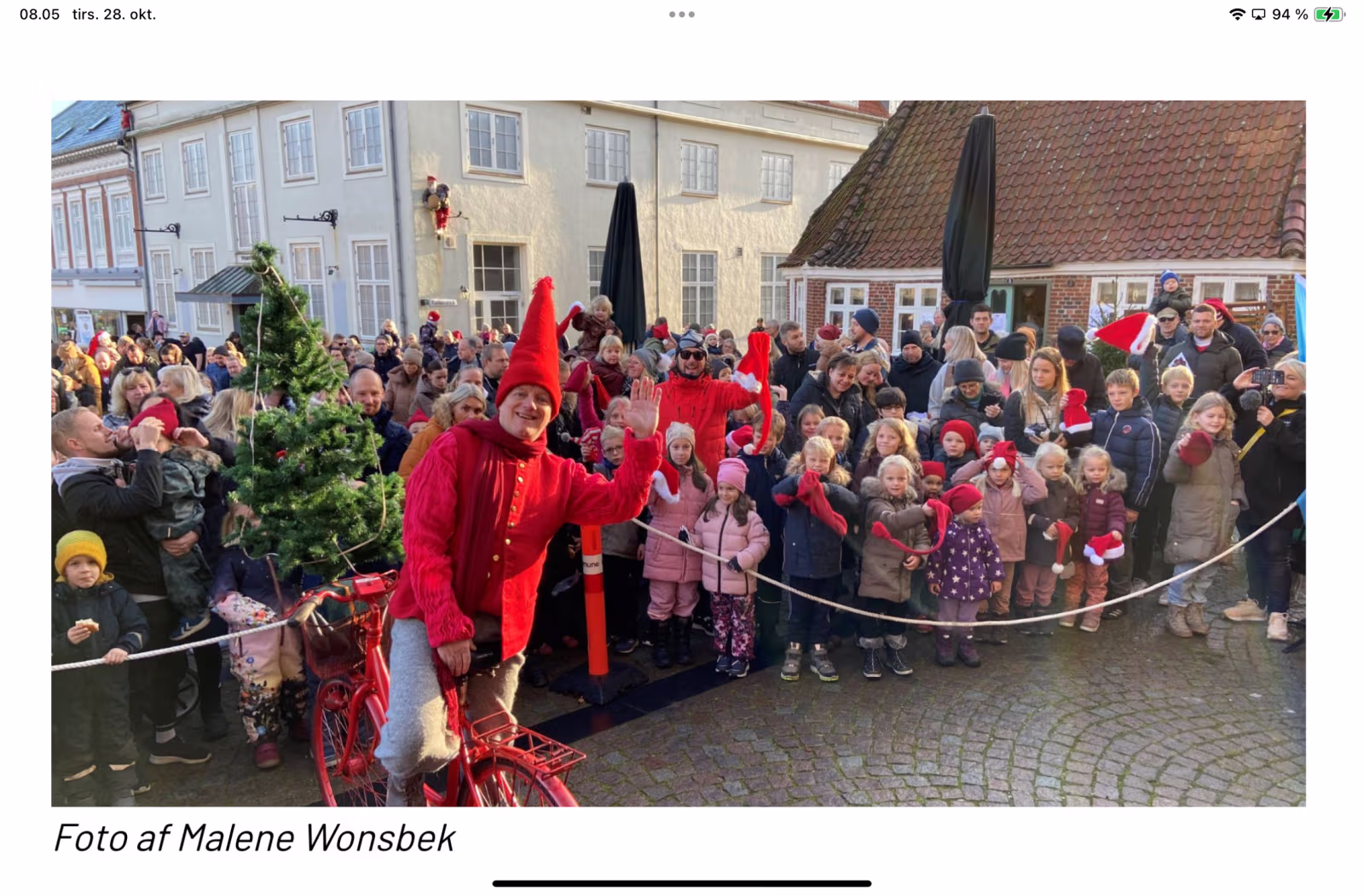Væk julemanden i Varde