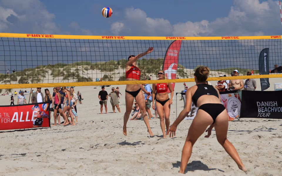 Beachvolleyfest ved Vesterhavet