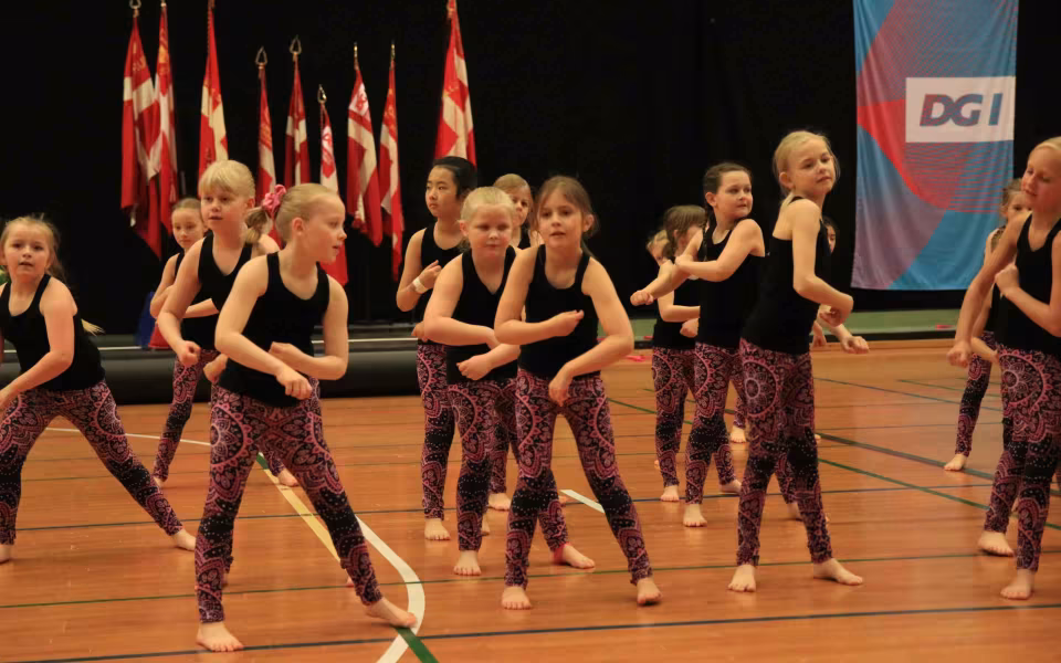 Stor succes ved DGI's opvisning