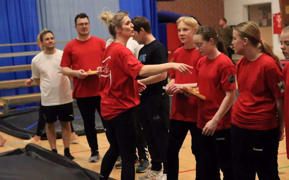 Forårsstemning i Outrup med GUB Gymnastik