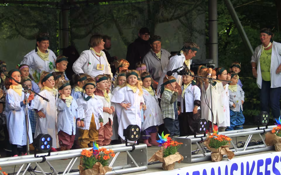 Børnemusik festival i Outrup strålende succes