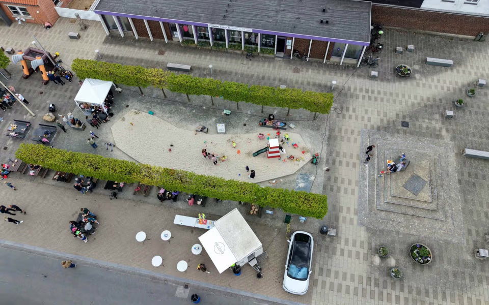 Stor deltagelse til Tistrup Screaming Carneval på torvet - Se de mange billeder