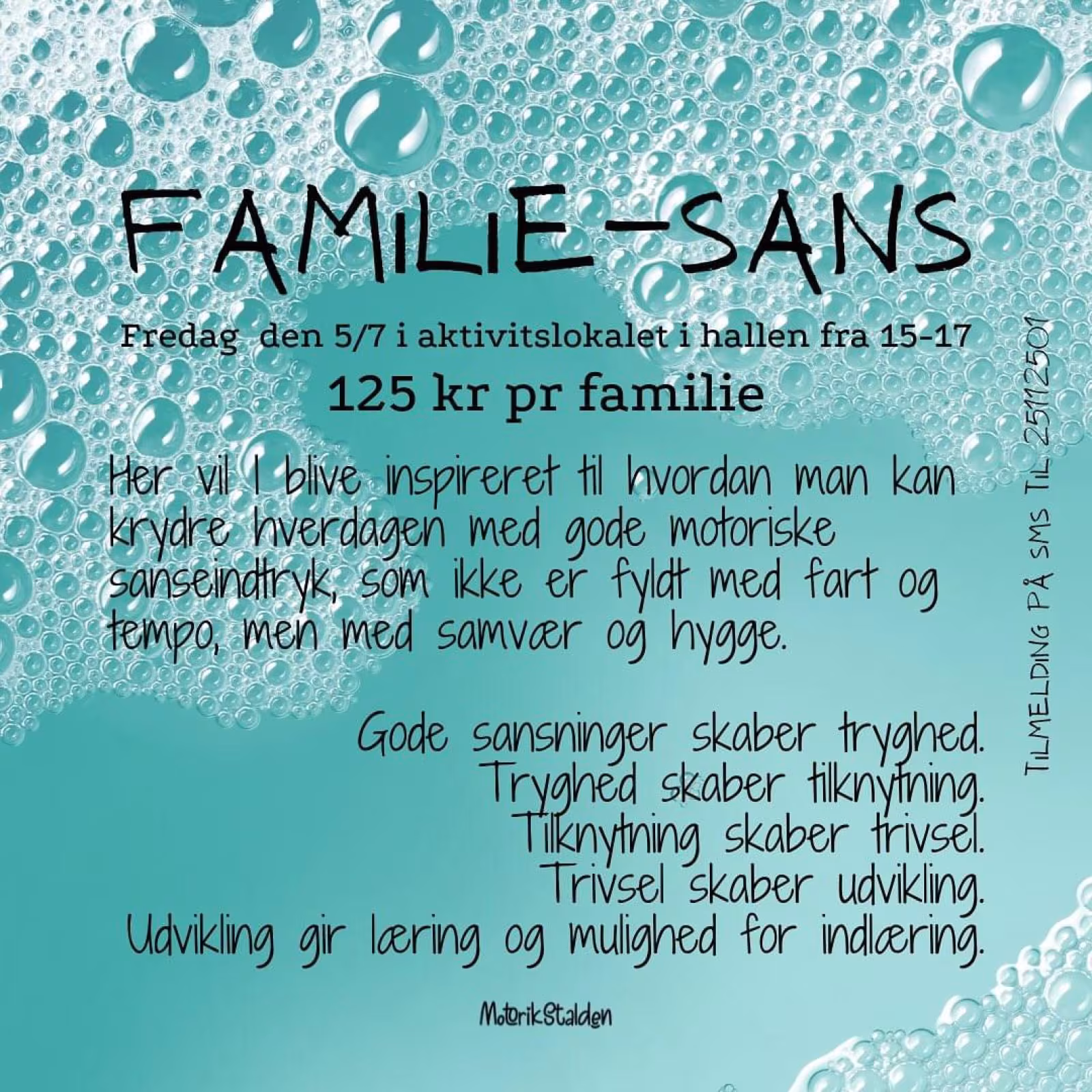 Familie-sanseevent: Samvær og hygge