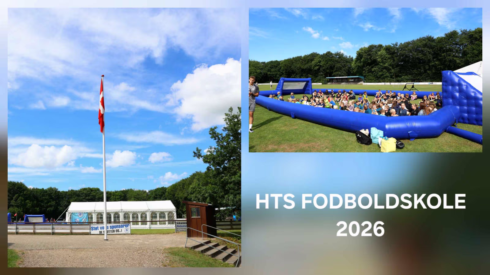 Næsten 100 børn til HTS Fodboldskole – en uge fyldt med fodbold, fællesskab og sjov