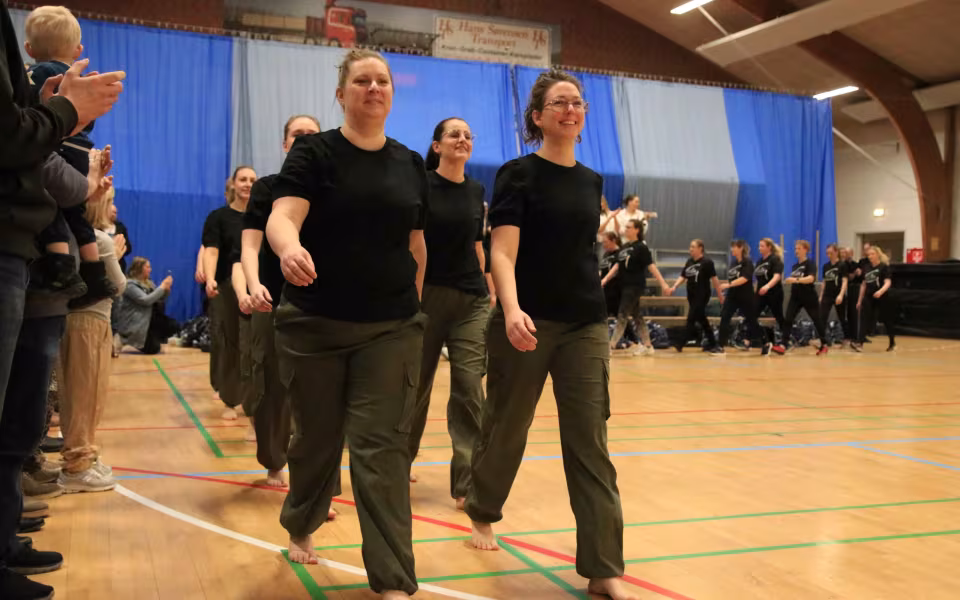 Forårsstemning i Outrup med GUB Gymnastik