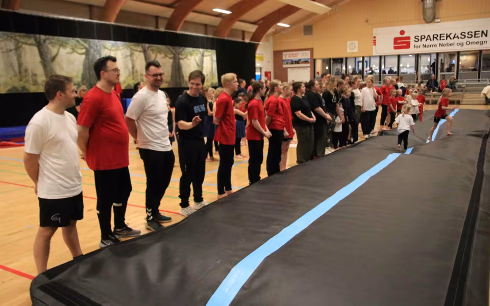 Forårsstemning i Outrup med GUB Gymnastik