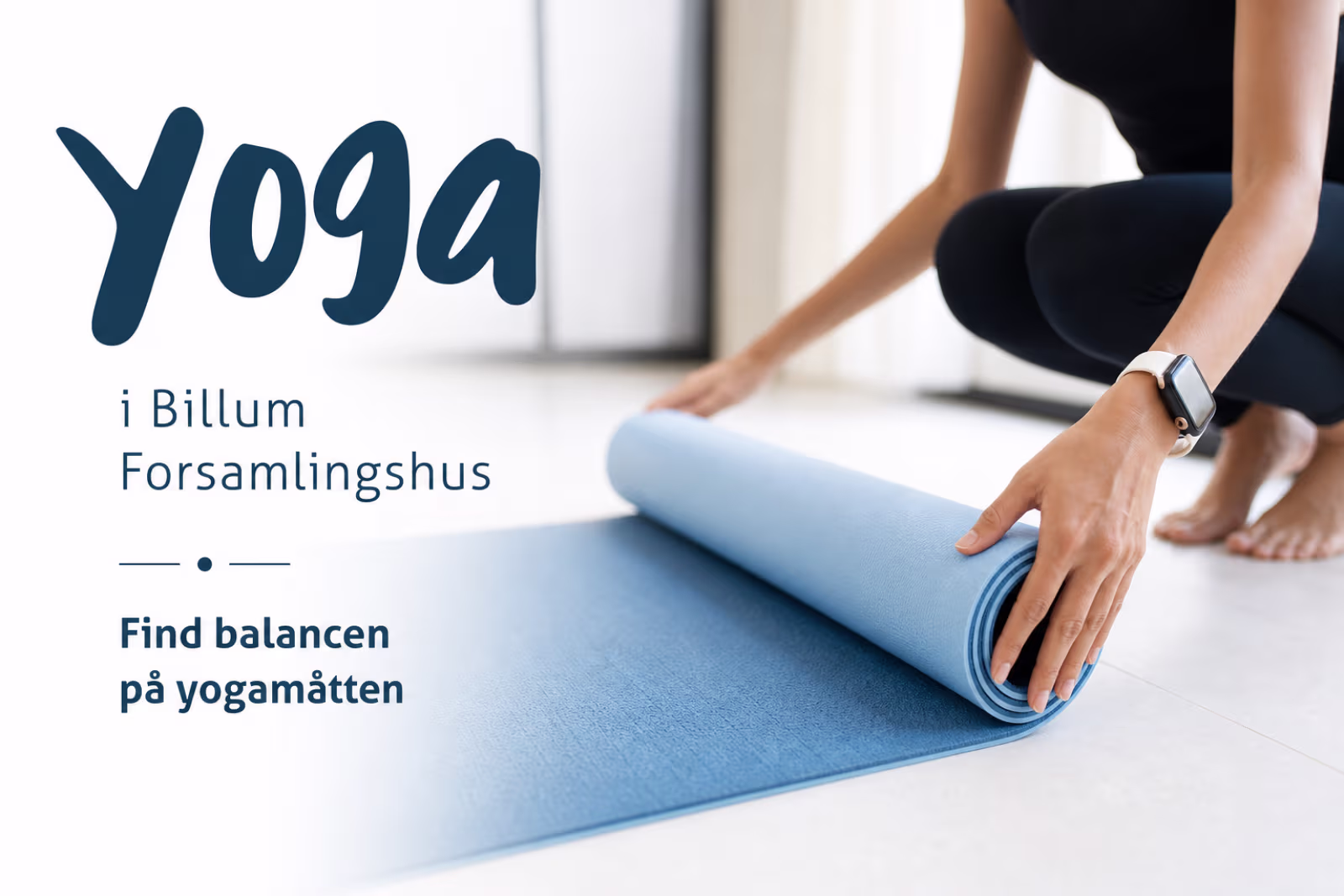 Find balancen på yogamåtten