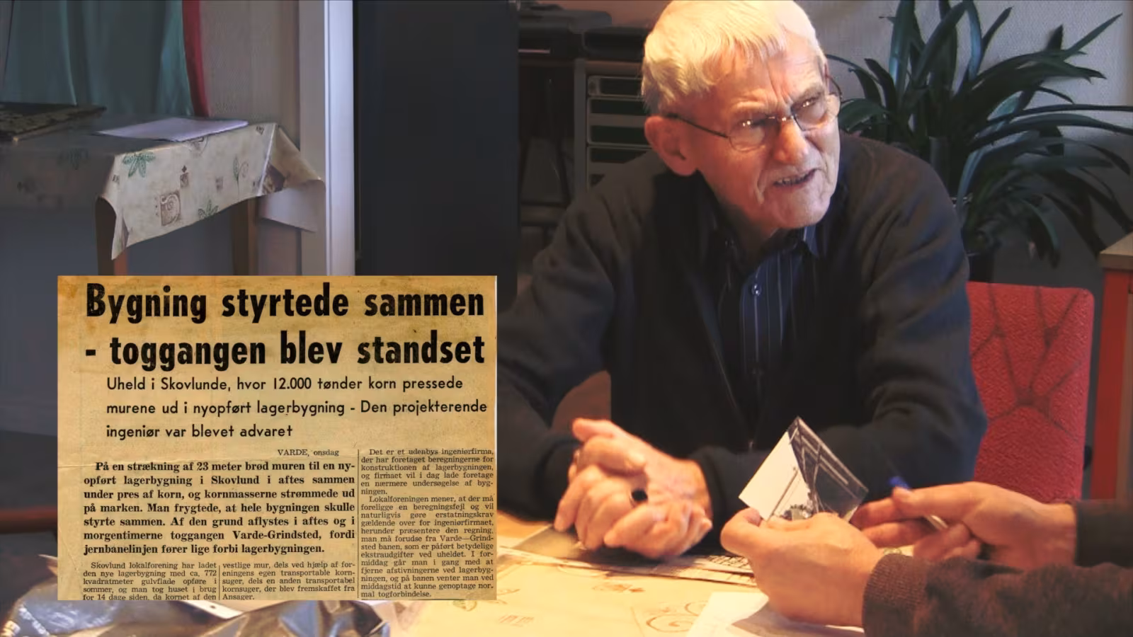 Dengang kornsiloen væltede - Verner Bruun fortæller