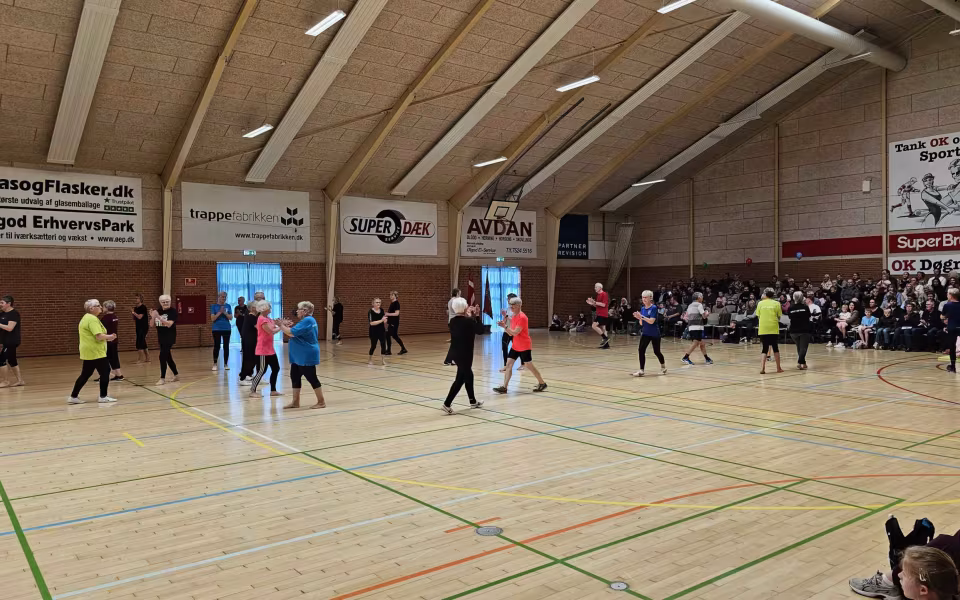 Fra årets Gymnastikopvisning 2025 og ØGU-prisen i Ølgod Hallerne