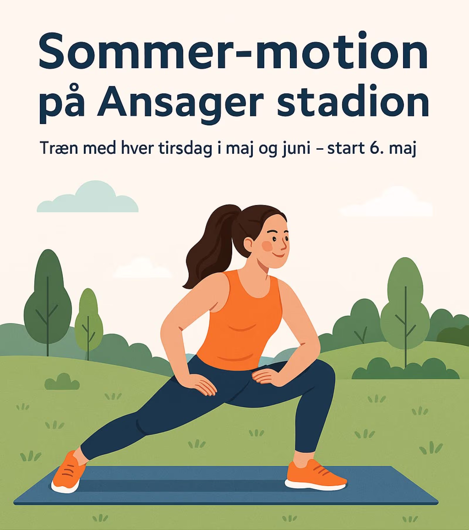 Sommer-motion på Ansager stadion