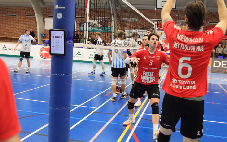 Nordenskov triumferer i tæt volleyballkamp